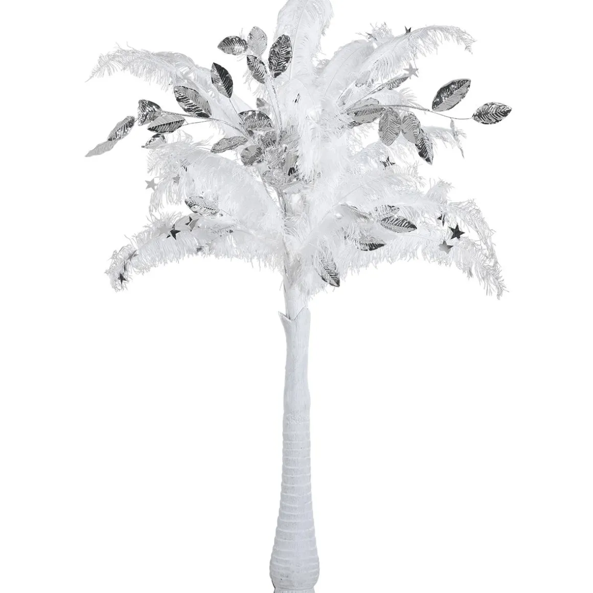 Pluma De Avestruz, Color Blanco