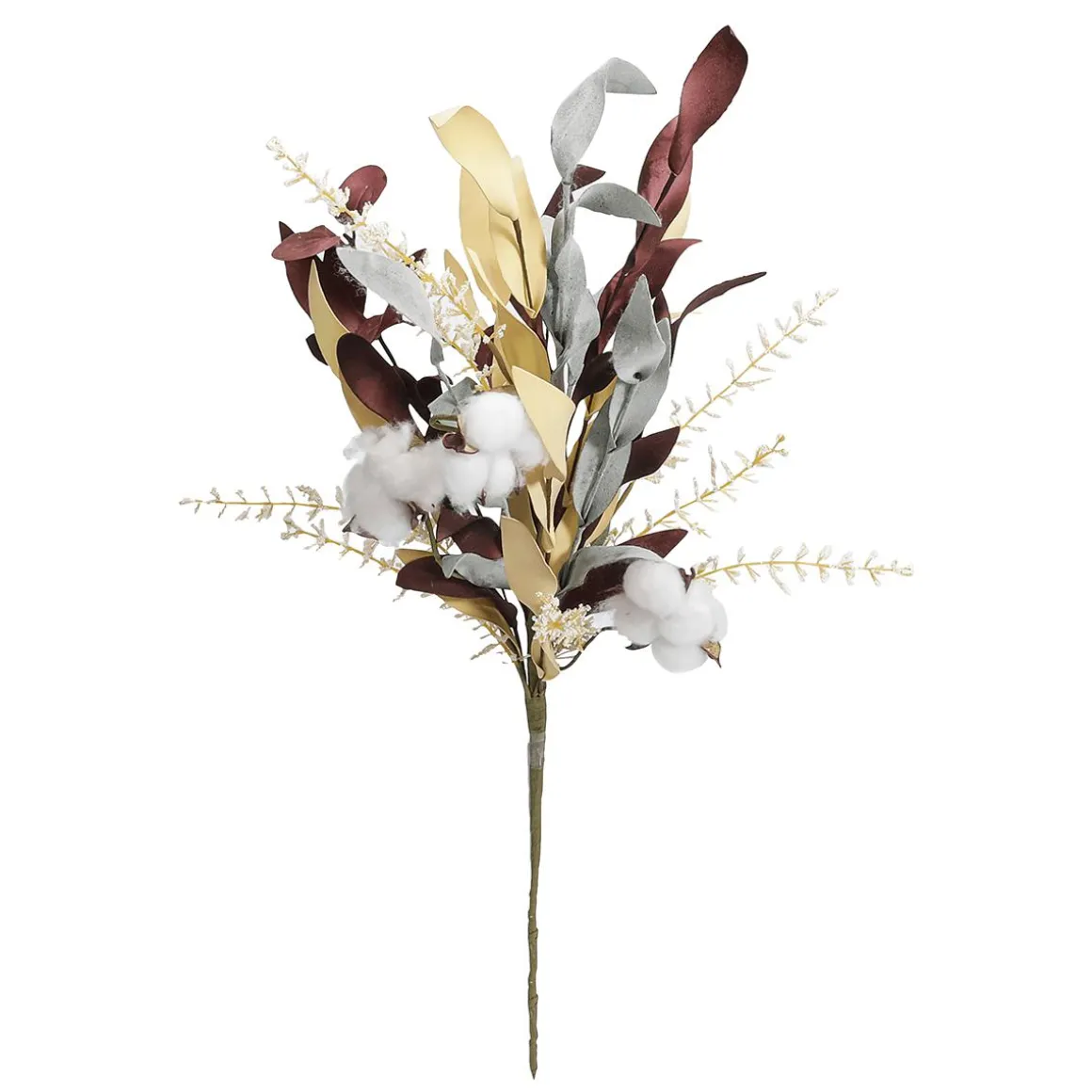 Rama Artificial "Cotton Flower Grass Mix" 25 X 58 Cm