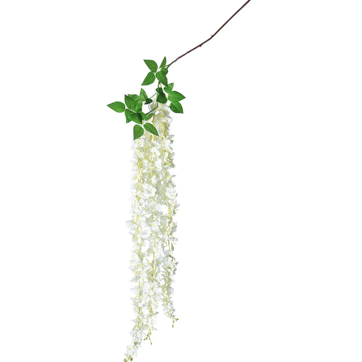 Rama Artificial De Hortensias Blanca, 170 Cm