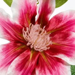Rama De Clemátide Artificial Rosa 15 X 7 X 80 Cm