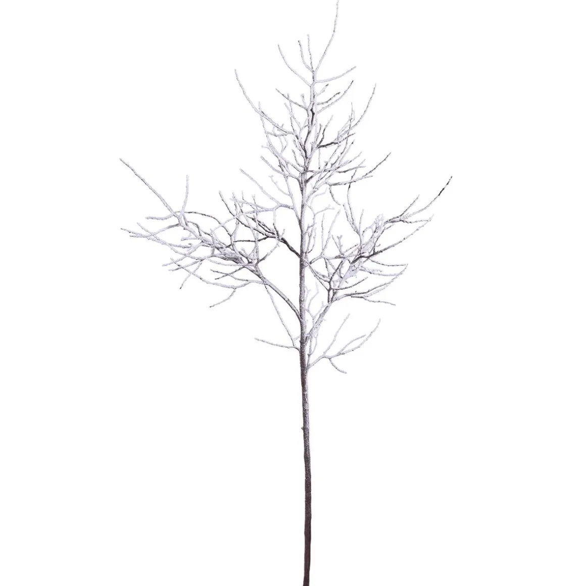Ramita Decorativa XL Marrón 175 Cm Con Copos