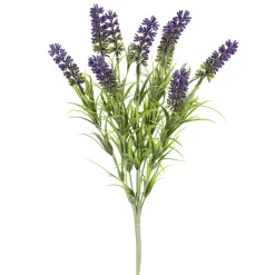 Ramo De Lavanda Artificial Con Varilla Enchufable 37 Cm