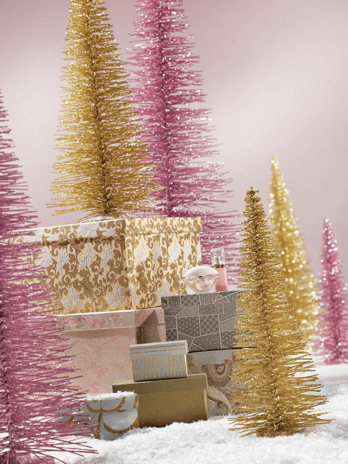 Árbol De Cepillo Rosado Claro, 120 Cm