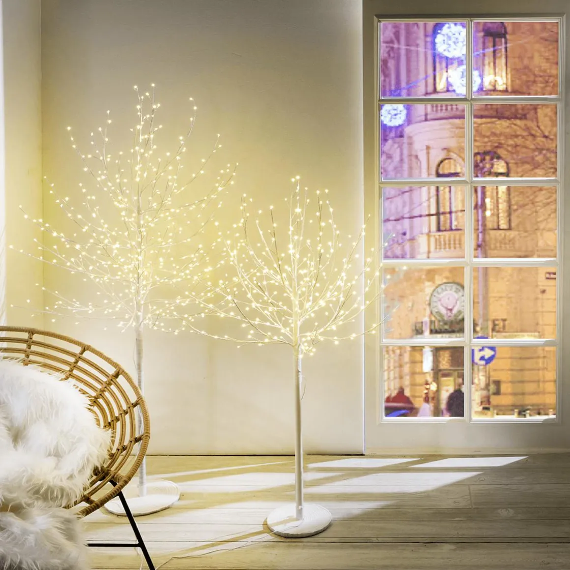 Árbol De Luces LED, 120 Cm
