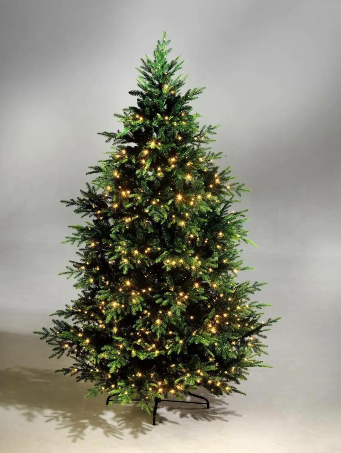 Árbol De Navidad Artificial Moldeado Por Inyección Pícea De Noruega Con LED 240 Cm