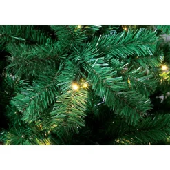 Árbol De Navidad Artificial Estrecho Con LED 180 Cm