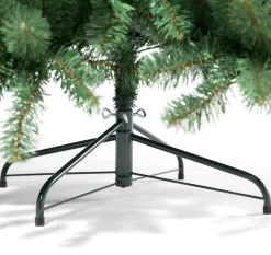 Árbol De Navidad Artificial Abeto Plateado Con LED 240 Cm