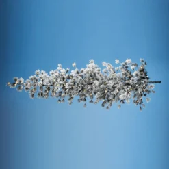 Árbol De Navidad Artificial Colgante Pino Con Agujas Escarchadas Y LED 300 Cm