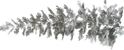 Árbol De Navidad Artificial Colgante Cedro Con Agujas Escarchadas 300 Cm