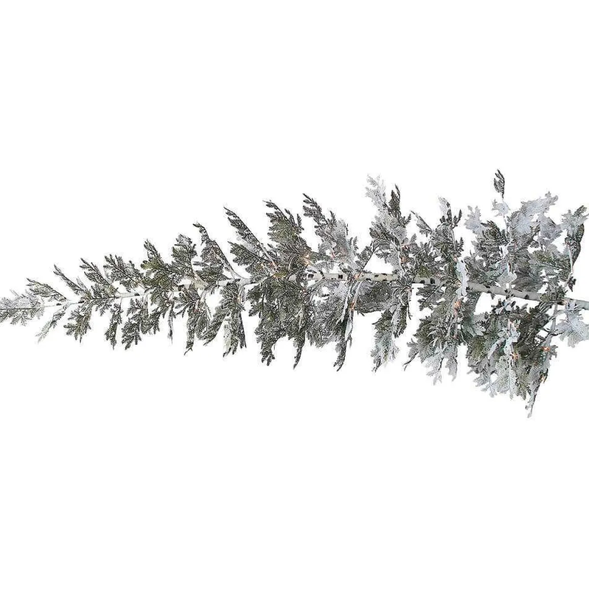 Árbol De Navidad Artificial Colgante Cedro Con Agujas Escarchadas 400 Cm