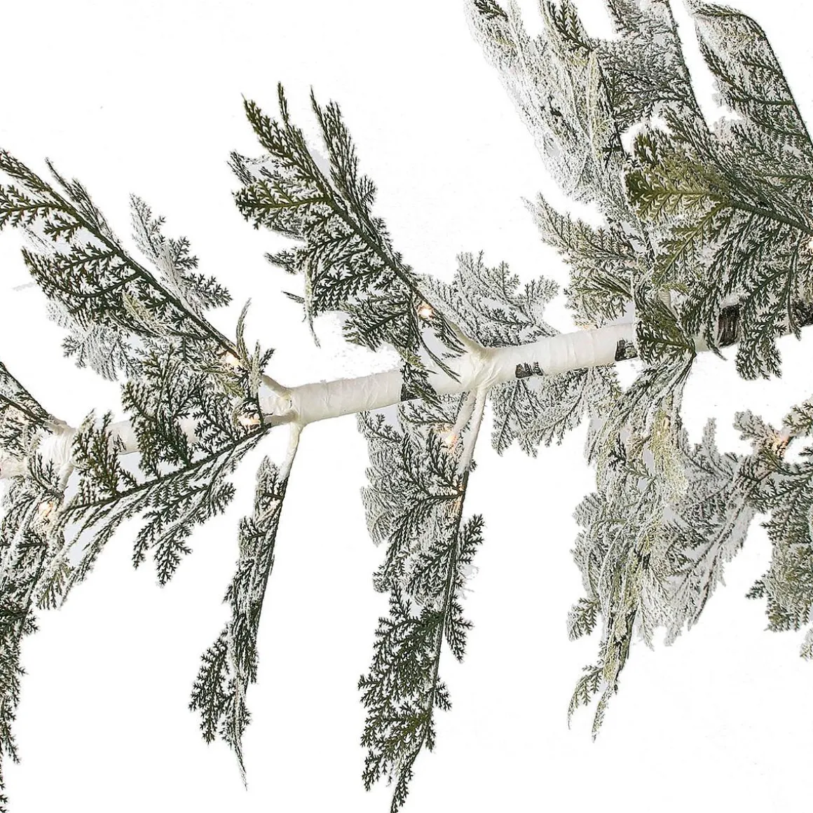 Árbol De Navidad Artificial Colgante Cedro Con Agujas Escarchadas 400 Cm