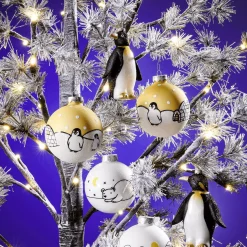 Árbol LED Blanco Cálido Marrón 210 Cm