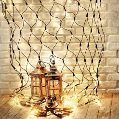 Red De Luces LED Para Uso Profesional Sistema IP67, 200 LED, 250 X 120 Cm, Sin Cable