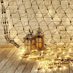Red De Luces LED Para Uso Profesional Sistema IP67, 500 LED, 300 X 300 Cm, Sin Cable