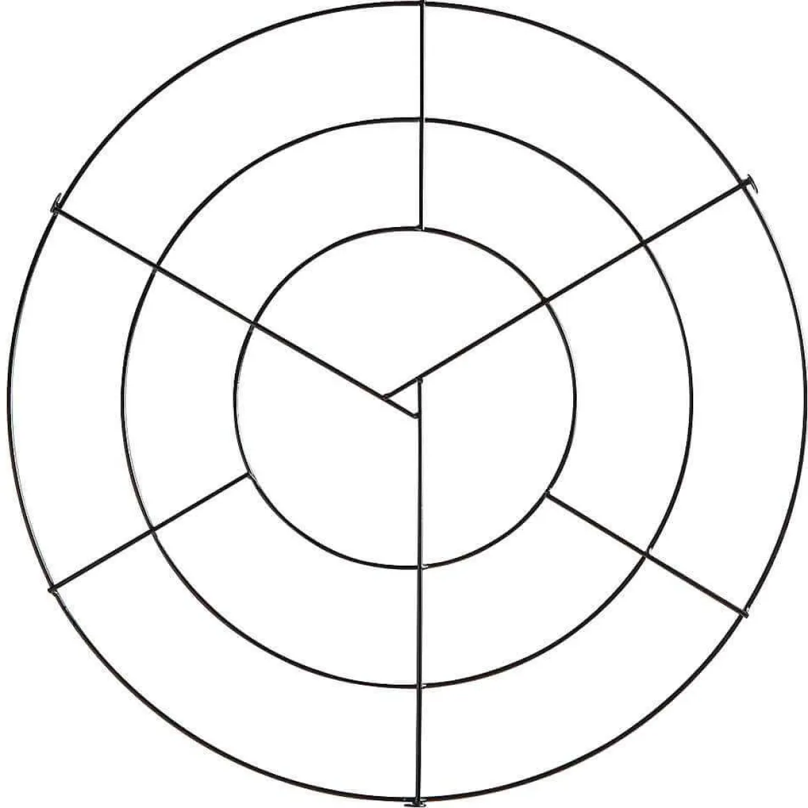 Rejilla Para El Techo Anular Negra Ø 70 Cm