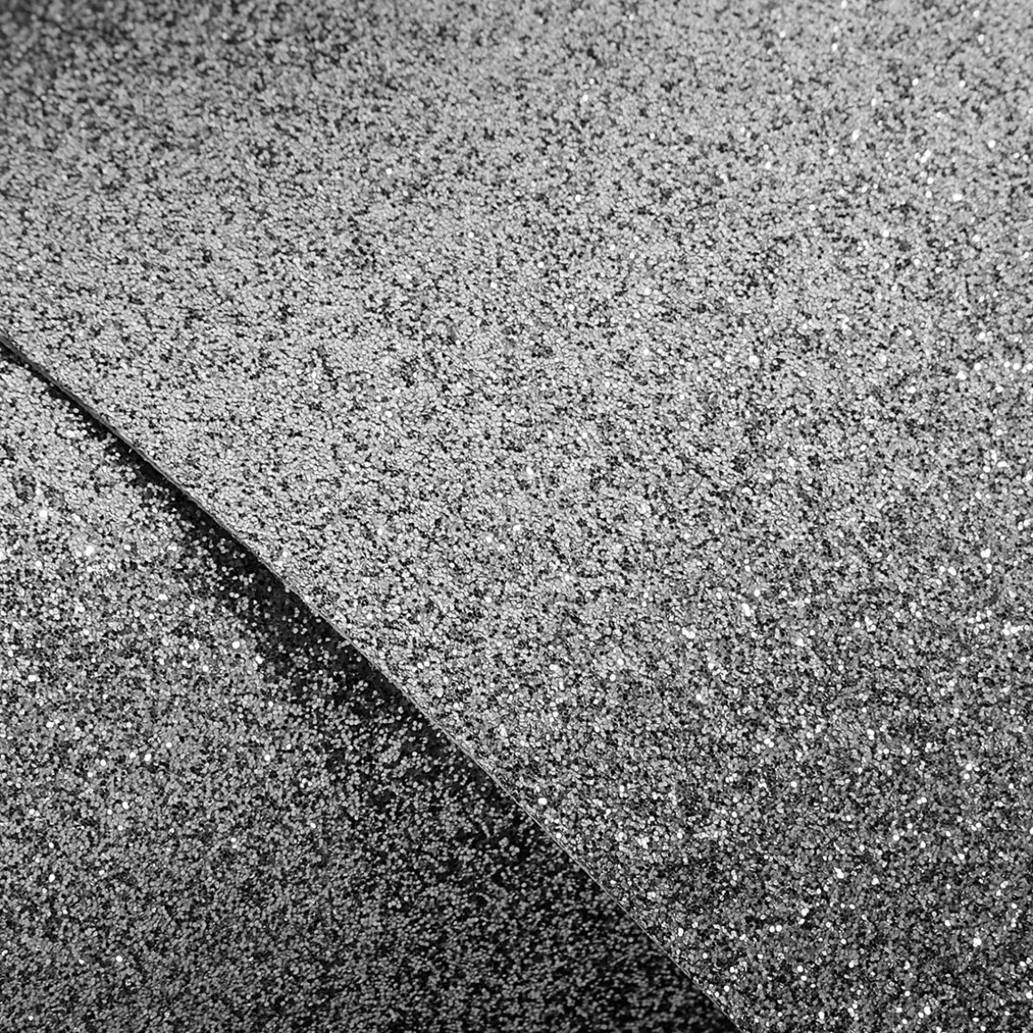 Rollo De Película Adhesiva Gris Oscuro Con Purpurina De 50 Cm X 5 M