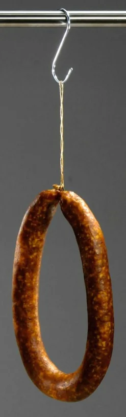 Rosca De Salchicha Alimento De Imitación 30 Cm