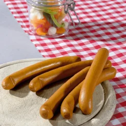 Salchichas Vienesas Alimento De Imitación 15 Cm