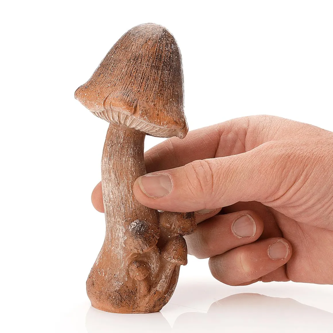 Seta Decorativa De 15 Cm De Altura Y 6 Cm De Diámetro Con 4 Setas Pequeñas Recién Llegadas