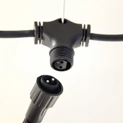 Sistema Profesional De Cortina De Luz LED IP67, 300 Cm Sin Cable De Alimentación, Negro