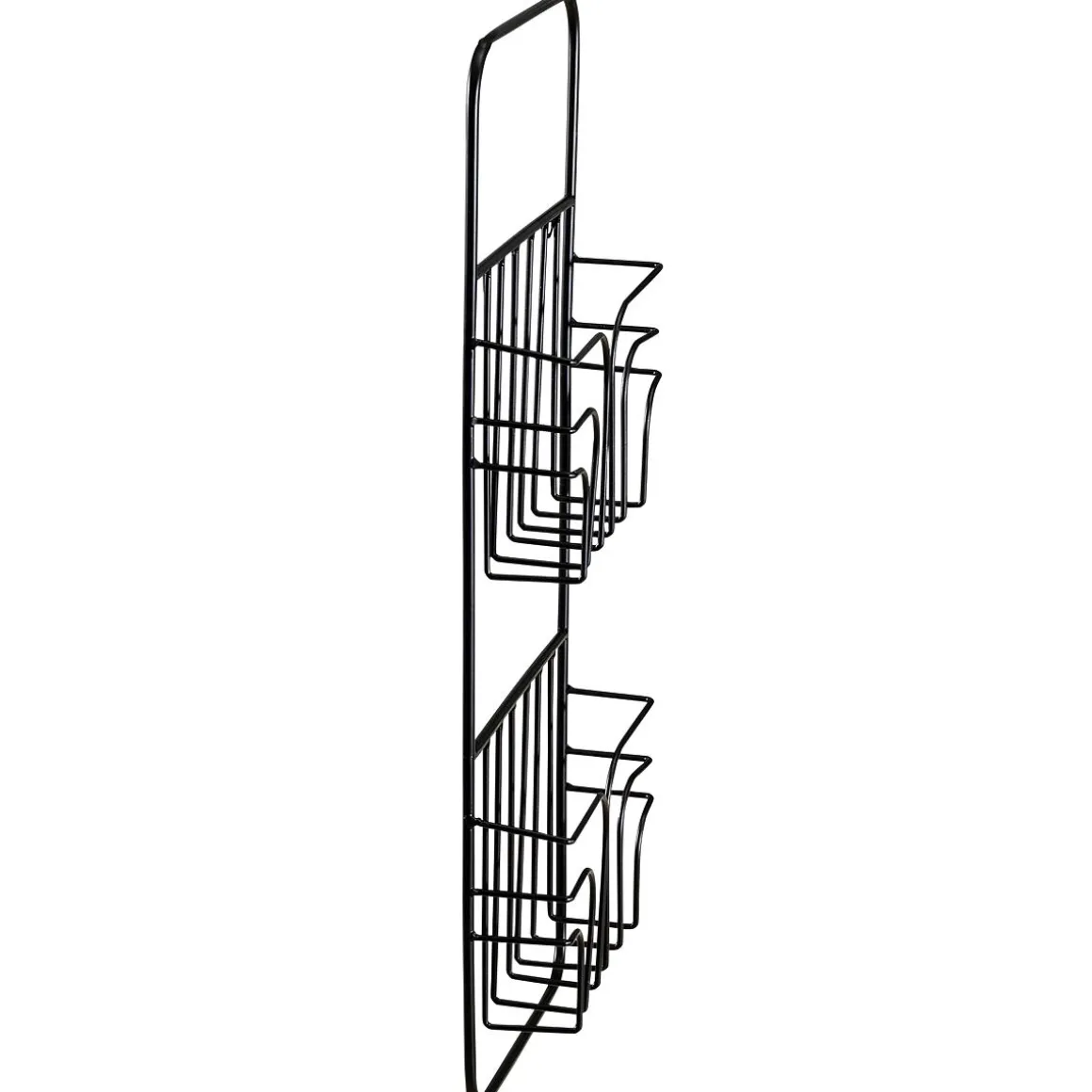 Soporte De Pared Para Folletos, 2 Compartimentos, Longitud 73 Cm