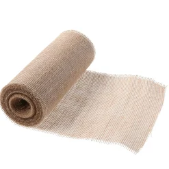 Tapete De Mesa De Arpillera Natural, Anchura 30 Cm, 10 M