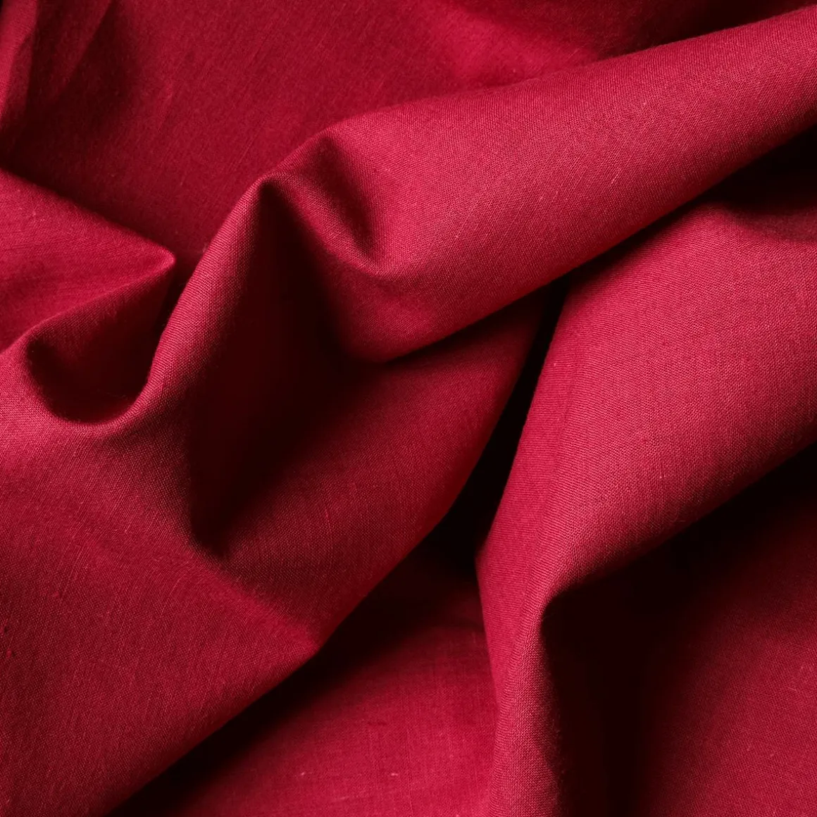 Tejido De Algodón De 145 Cm De Ancho Rojo