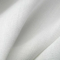 Tejido De Viscosa Rep Blanco, 120 Cm De Ancho