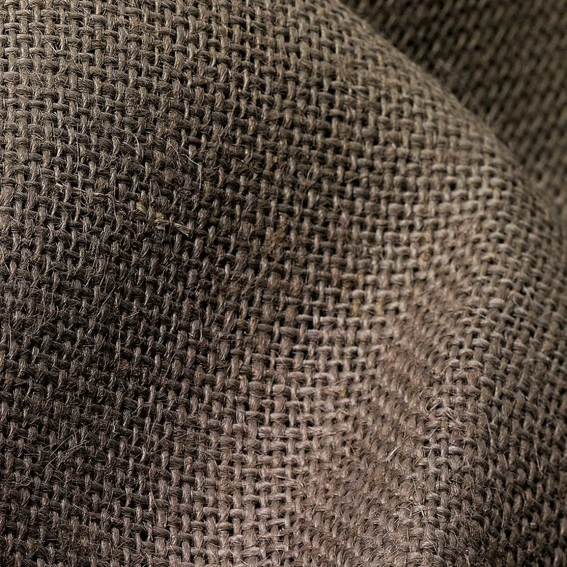 Tela De Arpillera Marrón Coñac, Anchura: 130 Cm