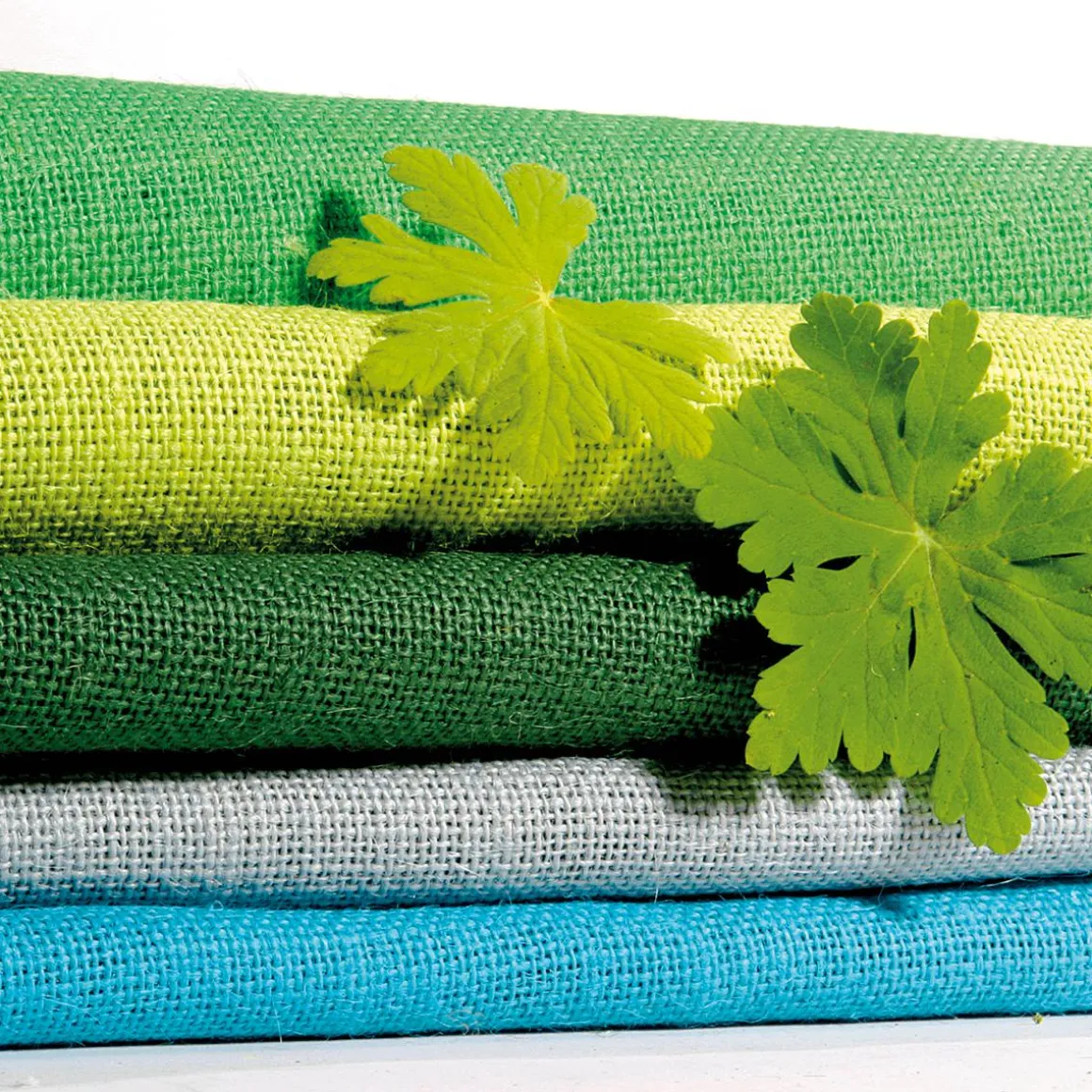 Tela De Arpillera Verde, Anchura: 160 Cm