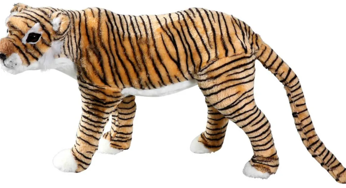 Tigre Decorativo 28 X 46 Cm