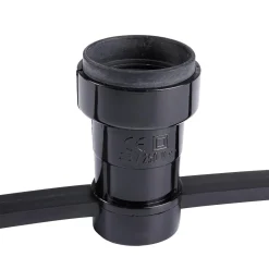 Toma De Cable Plana E27 Incl. Junta De Goma