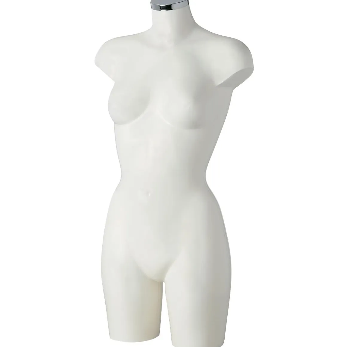 Torso De Plástico Lady 85 Cm, Blanco