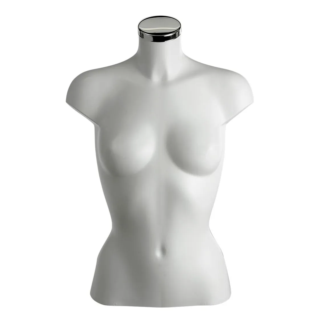 Torso De Plástico Lady 62 Cm, Blanco