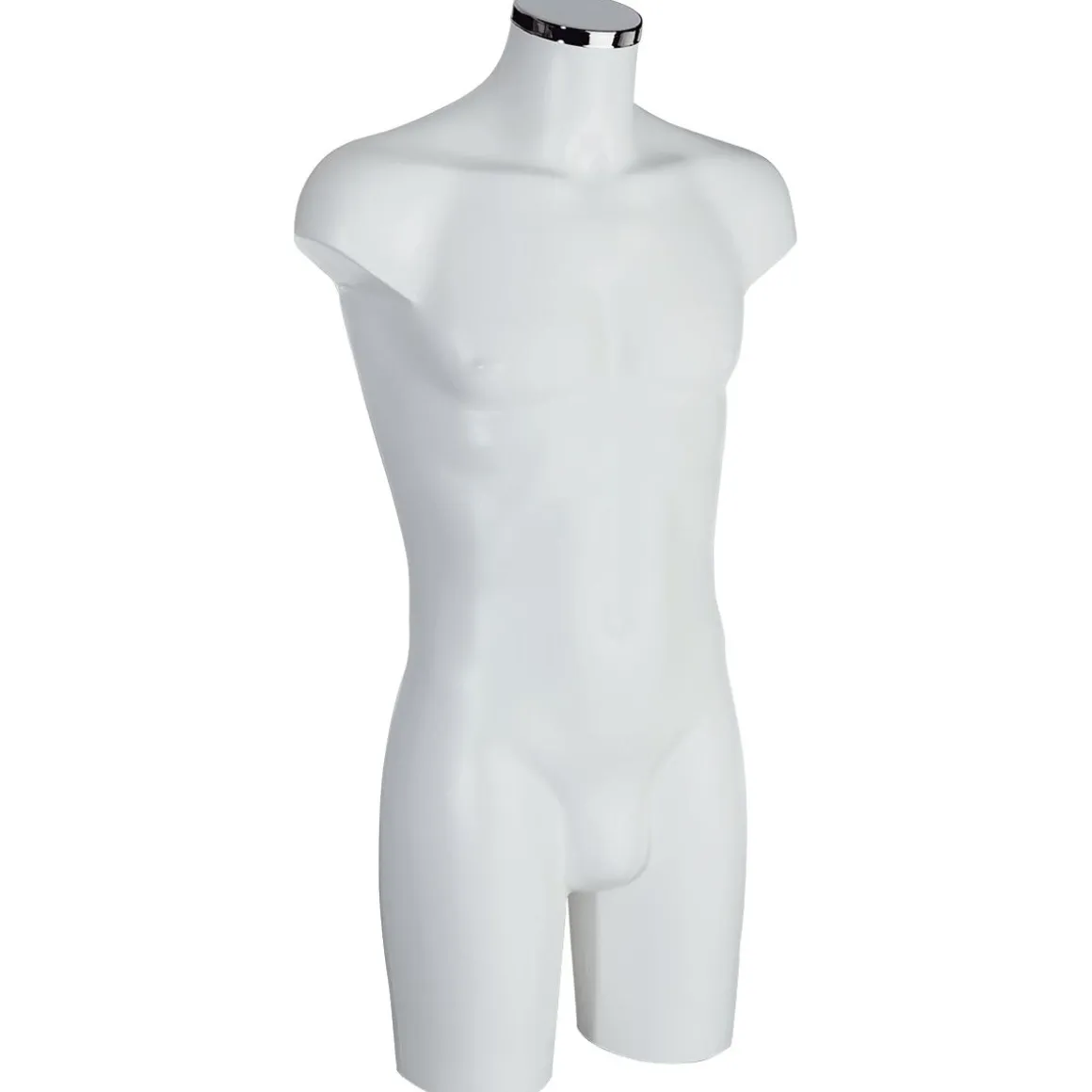 Torso De Plástico Mr 88 Cm Blanco Perla
