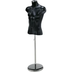 Torso Plástico Mr 70 Cm Negro