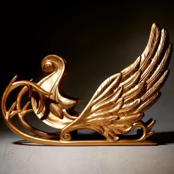Trineo "Phantasia" 180 Cm Largo, Oro