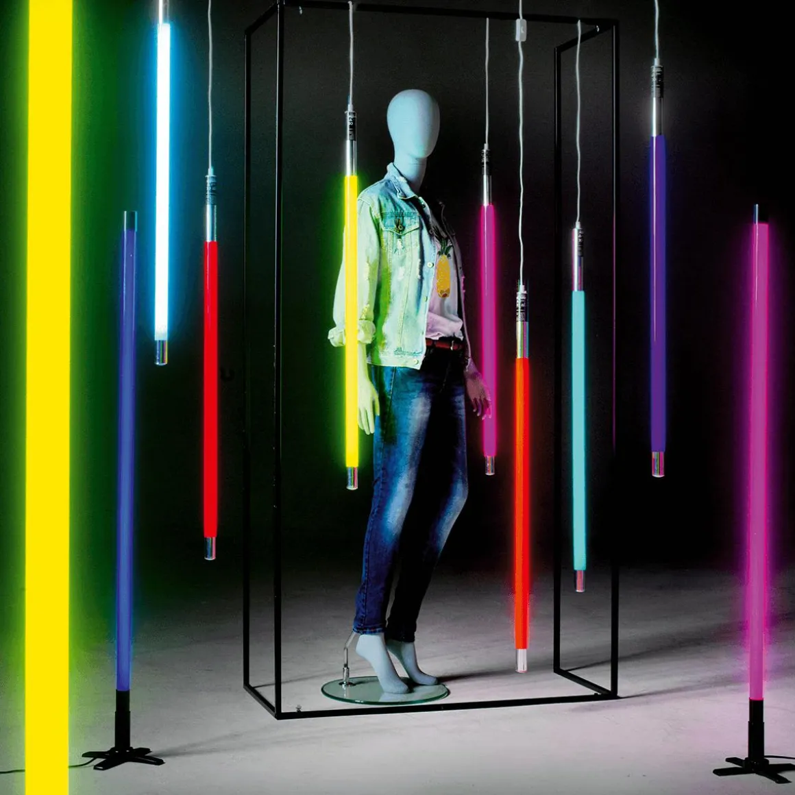 Tubo De Neón 105 Cm, Verde