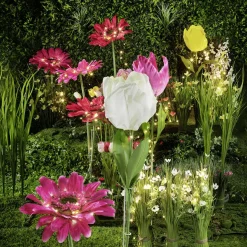 Tulipán Artificial Amarillo, 140 Cm