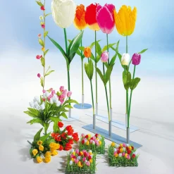 Tulipán Gigante Artificial Rosa, 140 Cm