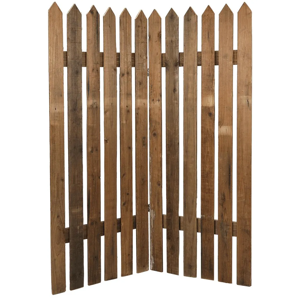 Valla De Piquetes De Madera 120x150 Cm