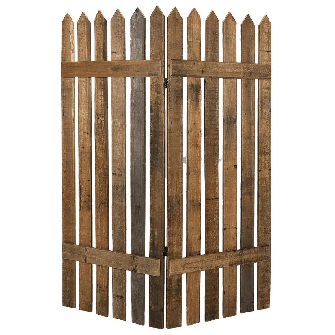 Valla De Piquetes De Madera 120x150 Cm