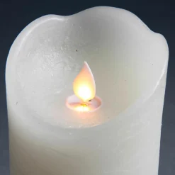 Vela De Cera LED 7,5 X 12,5 Cm