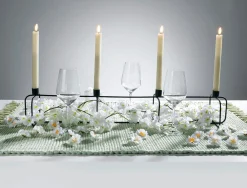 Velas De Cera LED-LED 24 Cm, Conjunto De 2 Piezas