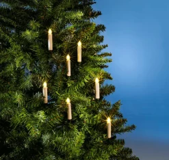 Velas Decorativas LED Blanco Cálido 10 Cm