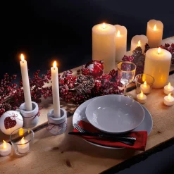 Velas Para Té Con Baterías LED, Conjunto De 12 Piezas