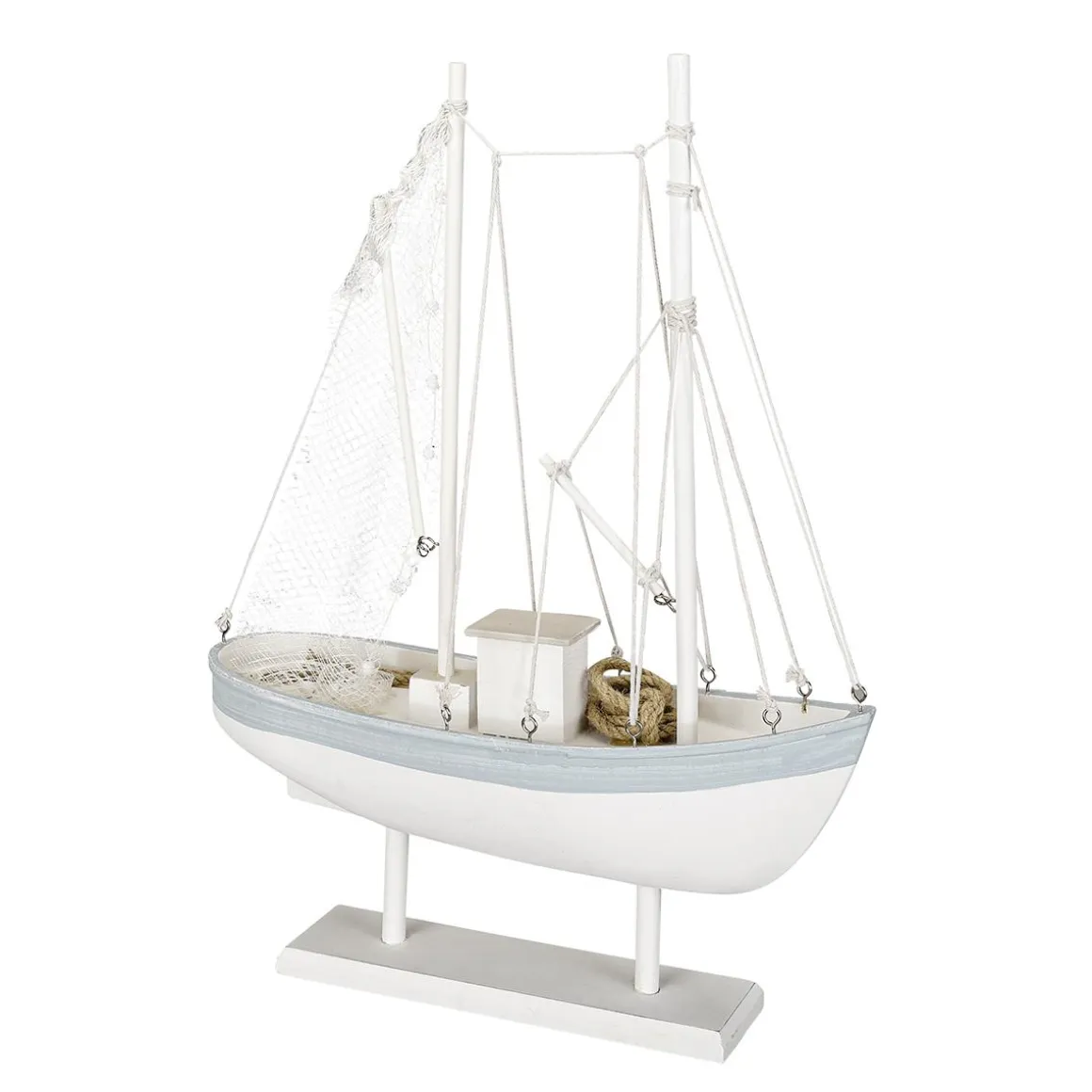 Velero De Madera 60 Cm X 43 Cm X 14 Cm