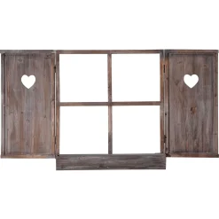 Ventana De Cabaña Decorativa