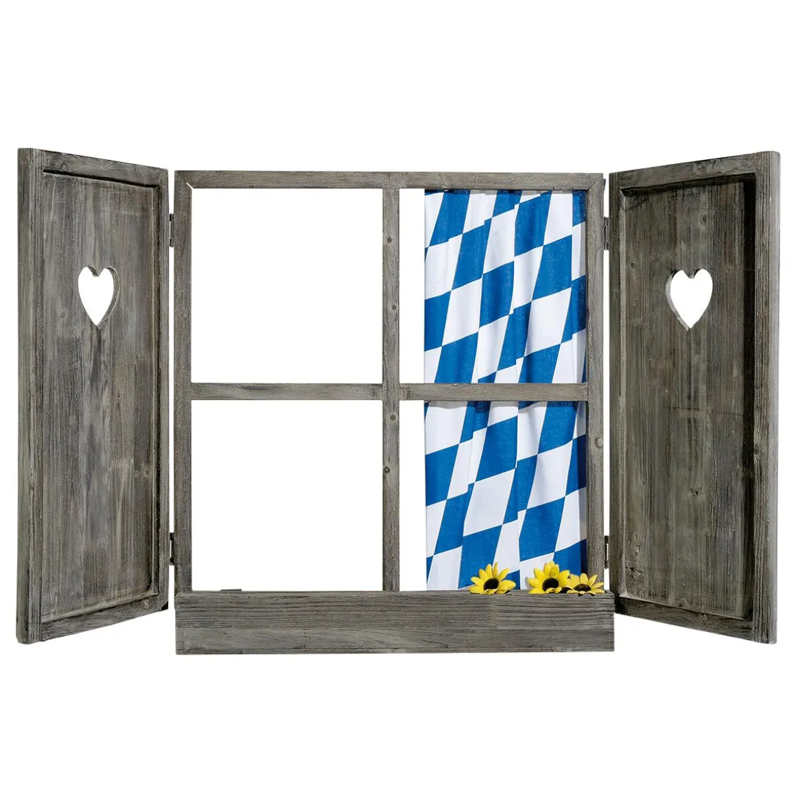 Ventana De Cabaña Decorativa