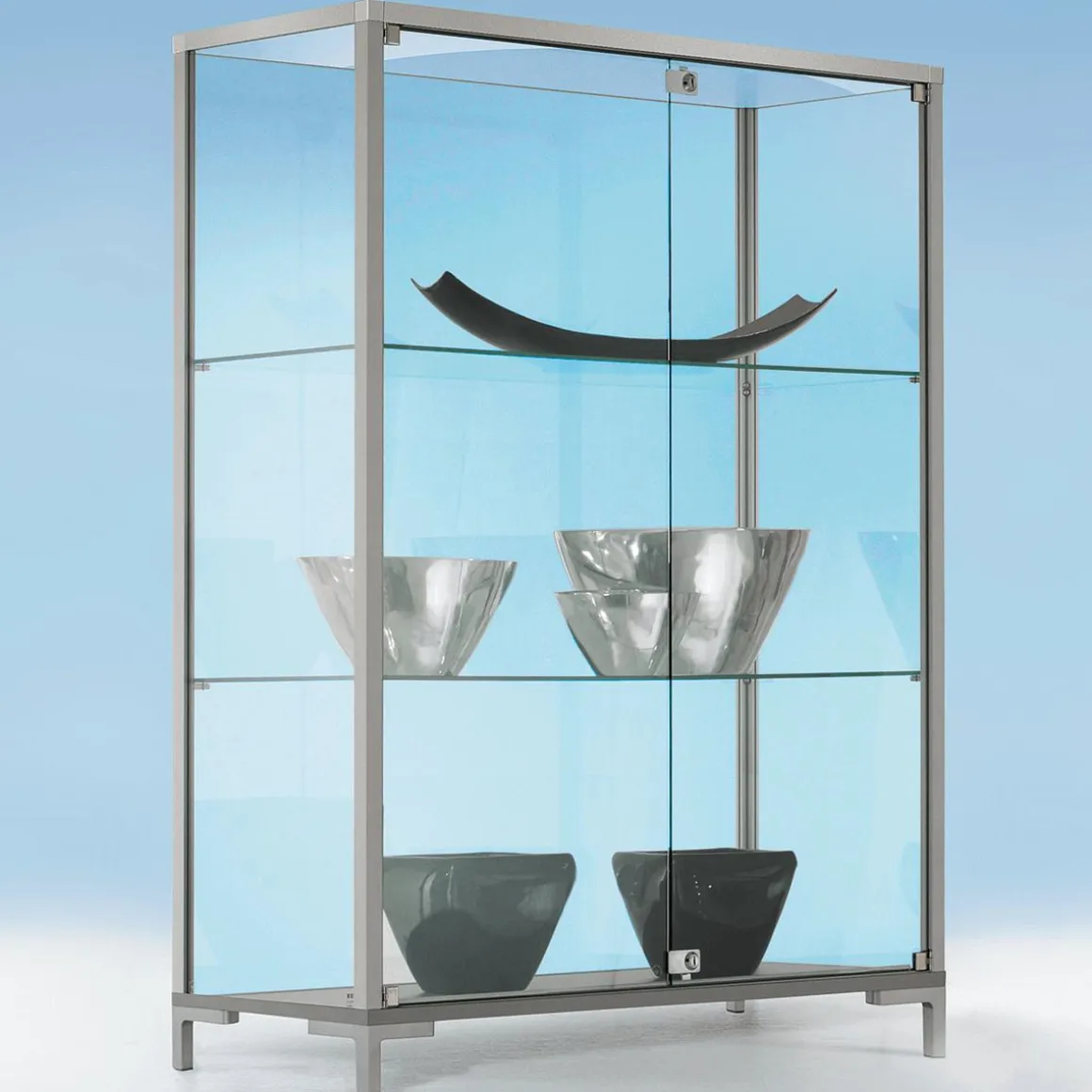 Vitrina De Pie, 135 X 80 X 40 Cm